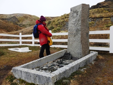 Shackleton's grave